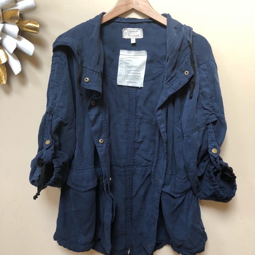 Current Elliott Military Lightweight Hooded Jacket